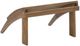 Linon Adirondack Brown Wooden Ottoman-5