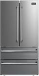 Kucht Professional 36" 22.5 Cu. Ft. Stainless Steel Counter Depth French Door Refrigerator-0