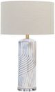 Crestview Collection Lachlan 2-Piece White Table Lamp Set-1