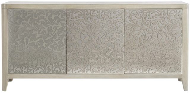 Bernhardt Cornelia Glazed Stainless Steel/Nebbia Buffet-2