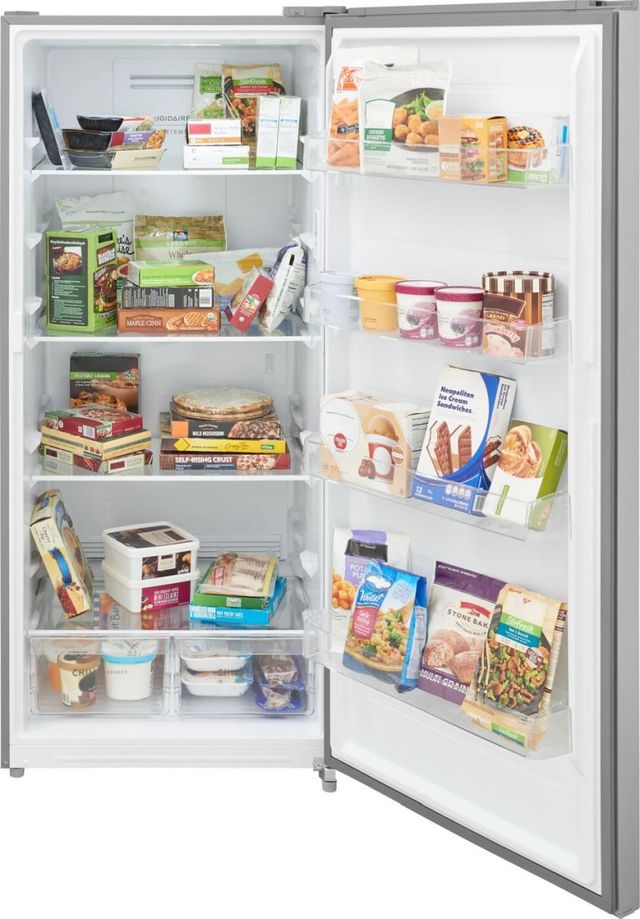 Frigidaire® 21 Cu. Ft. Fingerprint-Resistant Stainless Steel Look Convertible Upright Freezer-4