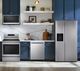 LG 4-Piece Kitchen Package with 27 cu. ft. Side-by-Side Refrigerator with Dispenser-0
