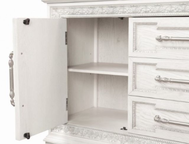 Furniture of America® Stella Mia Ivory Hutch and Buffet Set-3