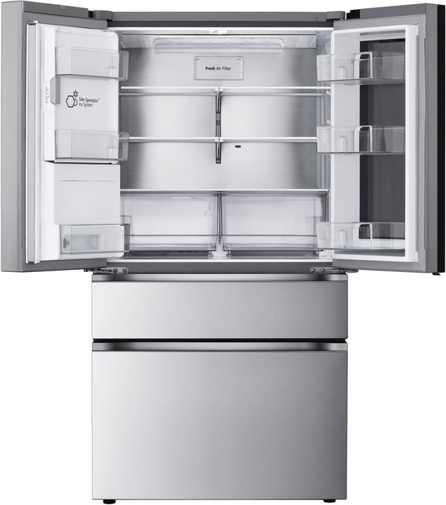LG 36 in. 28.6 Cu. Ft. PrintProof™ Stainless Steel French Door Refrigerator-2