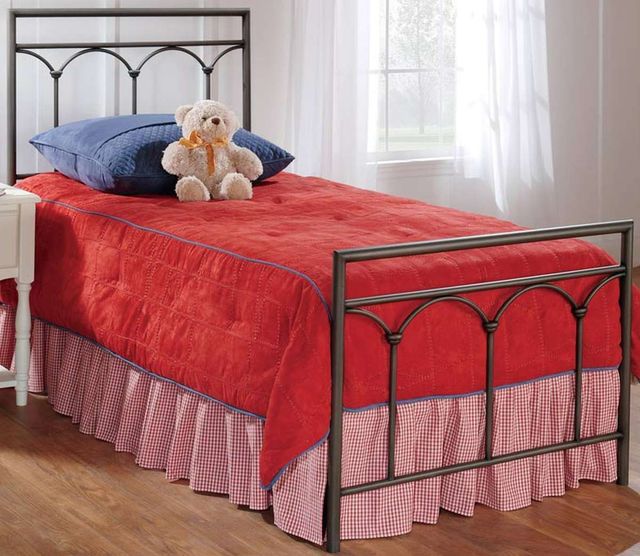 HH2 Home McKenzie Brown Steel Twin Headboard-1