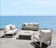 CabanaCoast® Customizable Venice Aluminum Outdoor Sofa-4