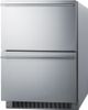 Summit® 3.5 Cu. Ft. Stainless Steel Freezer Drawer-3