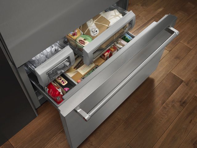 KitchenAid® 36 in. 20.9 Cu. Ft. Stainless Steel Built In Bottom Freezer Refrigerator-3