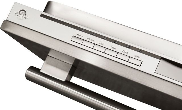FORNO® Alta Qualita 24" Stainless Steel Built In Dishwasher-3