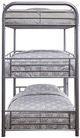 ACME Furniture Cairo Silver Youth Triple Twin Bunk Bed-3