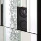 ACME Furniture Noralie Mirrored Fireplace with Bluetooth-5