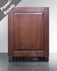 Summit® 24" 4.72 Cu. Ft. Panel Ready Under the Counter Refrigerator-2