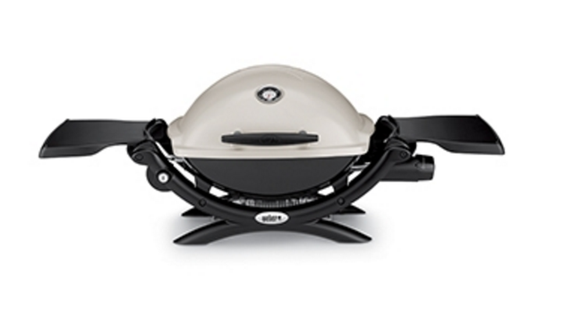 Weber® 1200™ 1-Burner Titanium Portable Liquid Propane Grill-1