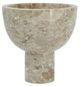 A & B Home Beige Round Pedestal Bowl-0
