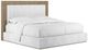 A.R.T. Furniture® Garrison Catalina Parchment/Washed Oak King Upholstered Panel Bed-0