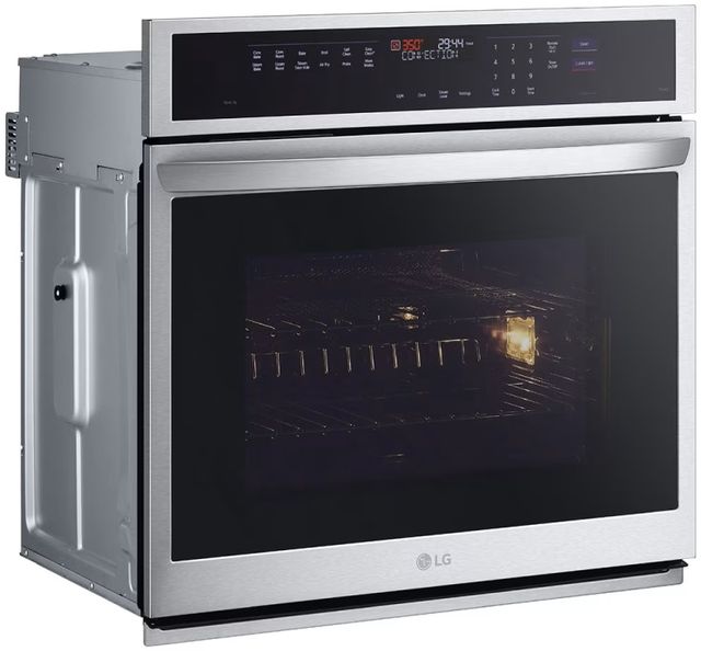 LG 30" Stainless Steel Single Electric Wall Oven-2