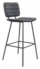 Zuo® Boston Black Bar Chairs-0