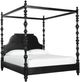 Furniture Classics Paul Black King Poster Bed-0