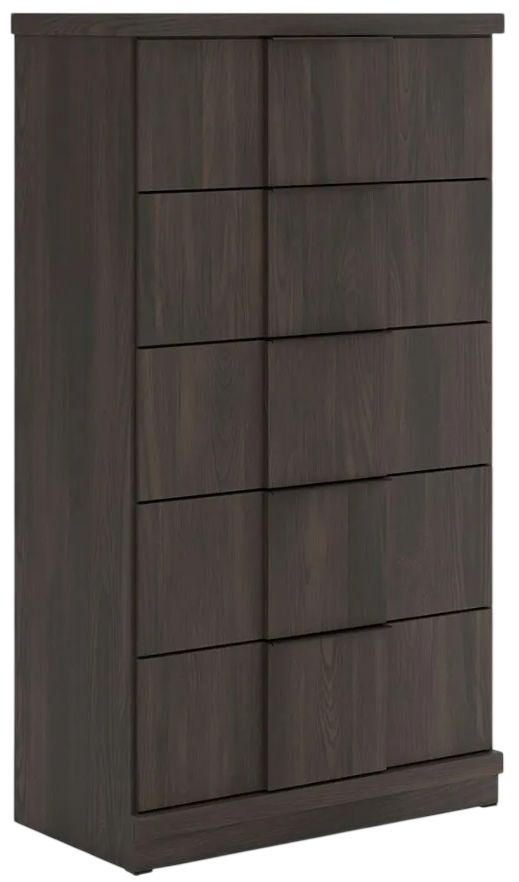 Signature Design by Ashley® Jadiston Dark Brown 5-Drawer Chest-0