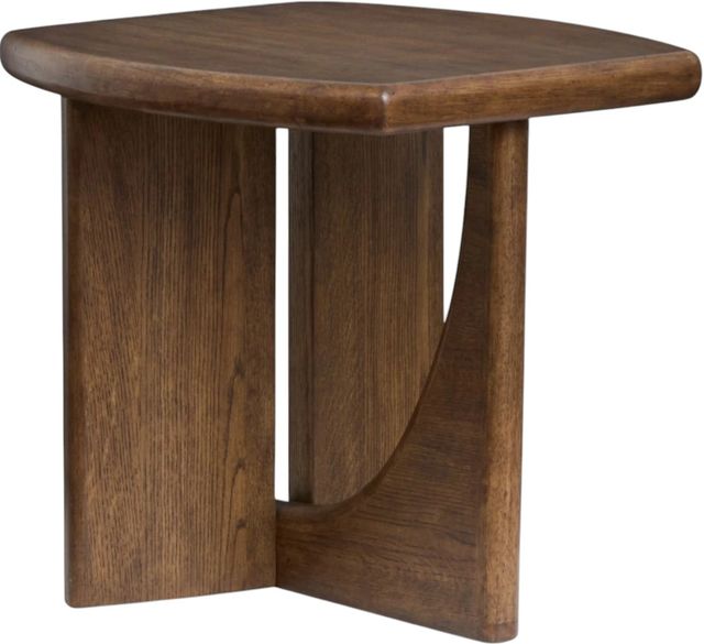 Magnussen Home® Phoebe Sienna Brown Rectangular End Table-0