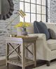 Kincaid Furniture Mill House Anvil Brown Melody Chairside Table-1