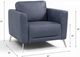 ACME Furniture Astonic Blue Leather Accent Chair-2