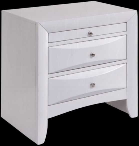 ACME Furniture Ireland White Nightstand-0