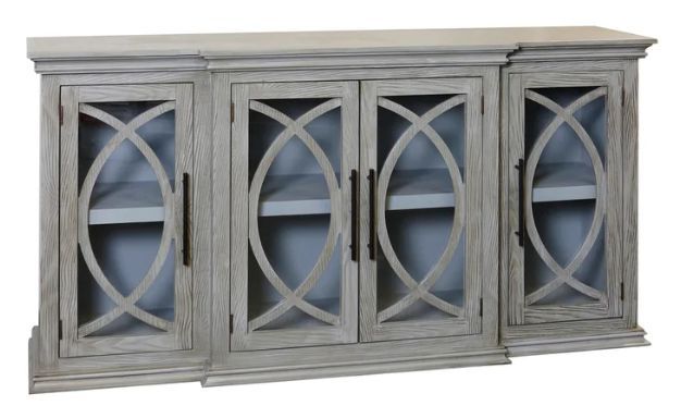 StyleCraft Slate Gray Credenza-0