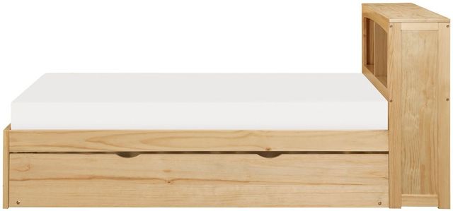 Homelegance® Bartly Natural Pine Youth Twin Bookcase Bed with Twin Trundle-2