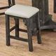 ECI Furniture Licensed Gray/Light Gray Backless Bar Stool-0