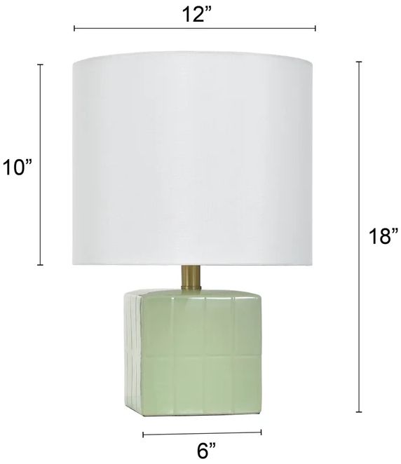 Stylecraft Tamara Day Matilda Mint Accent Lamp-2