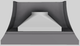 Vent-A-Hood® Designer Series 54" Gunsmoke Wall Mounted Range Hood-2