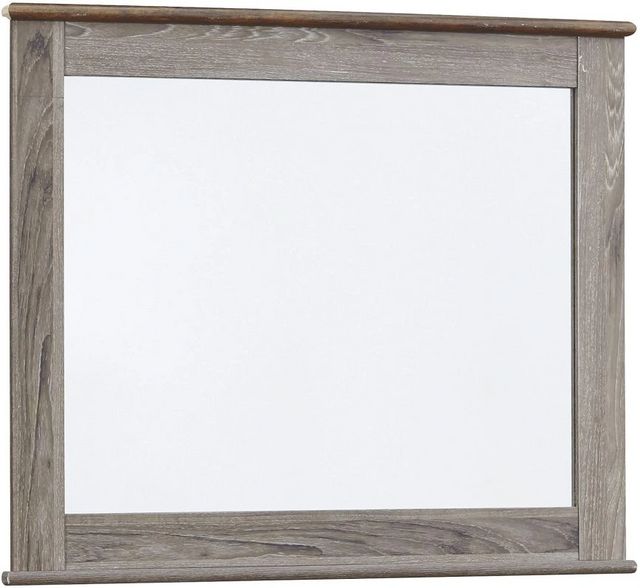 Signature Design by Ashley® Zelen Warm Gray Bedroom Mirror