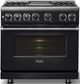 Viking® 7 Series 36" Onyx Pro Style Dual Fuel Range with Griddle-4