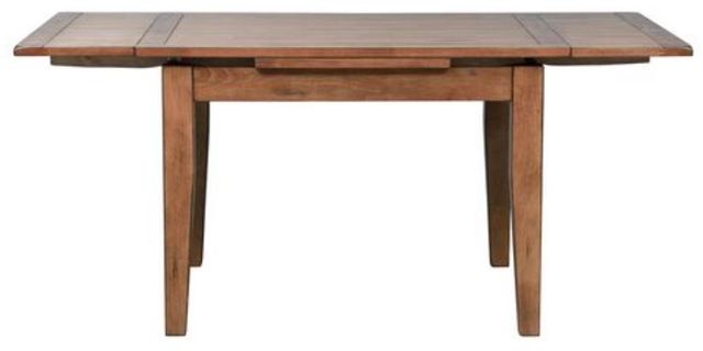 Liberty Furniture Treasures Rustic Oak Retractable Dining Table-2