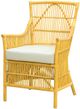A & B Home Yellow Arm Chair-0