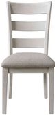 Steve Silver Co. Pendleton Gray/Ivory Upholstered Dining Side Chair-1