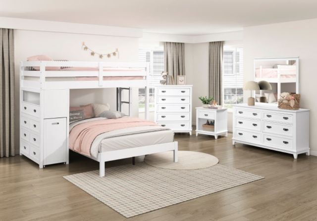Homelegance® Sloane White Chest-1