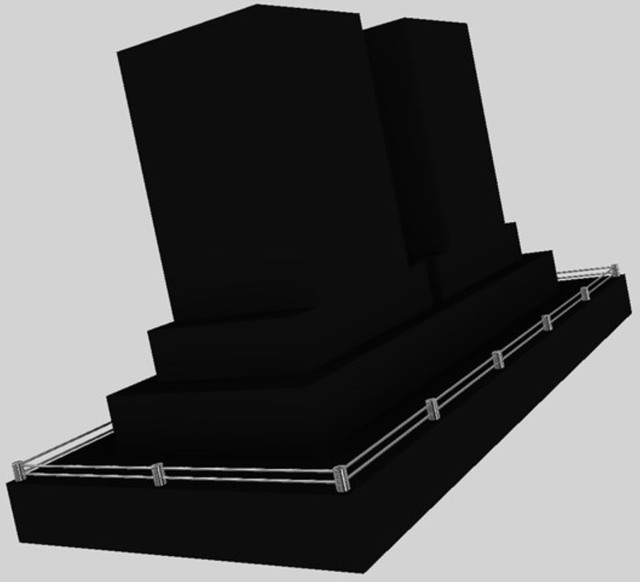 Vent-A-Hood® 60" Black Contemporary Island Range Hood-3