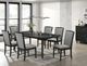 New Classic® Home Furnishings Skyline Onyx Rectangular Dining Table-1