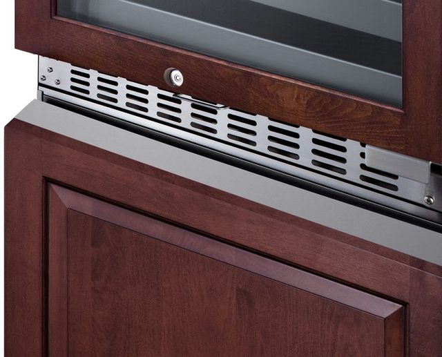 Summit® 24" Panel Ready Wine Cooler and Freezer Drawers-5