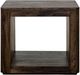 International Furniture Direct Balam Black End Table-3