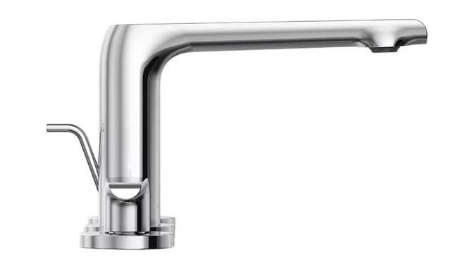 KOHLER® Avid® Polished Chrome Widespread Bathroom Sink Faucet-2