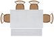 Powell® Banks 6-Piece Brown/White Dining Table Set-3