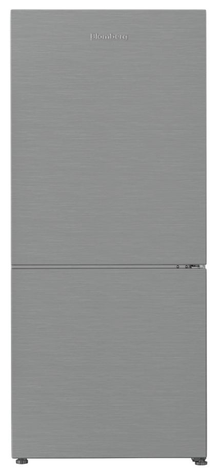 Blomberg® 30" 16.1 Cu. Ft. Stainless Steel Counter Depth Bottom Freezer Refrigerator with Ice Maker-0
