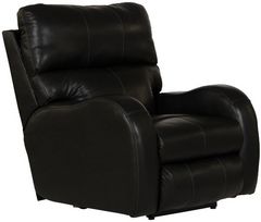 Catnapper® Angelo Black Power Headrest Power Lay Flat Recliner