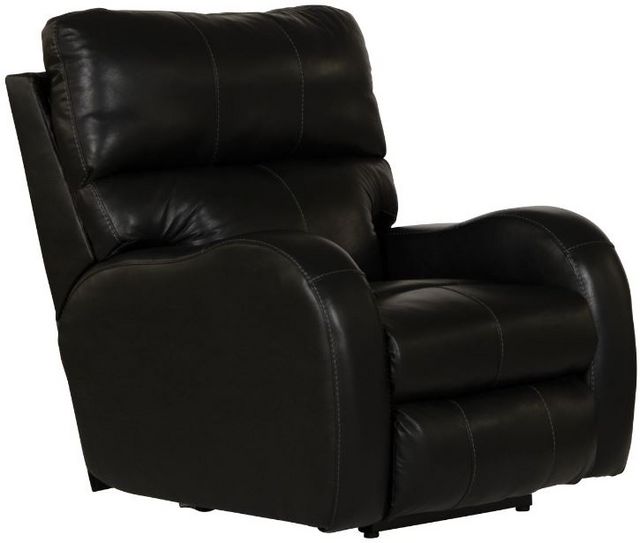 Catnapper® Angelo Black Power Headrest Power Lay Flat Recliner