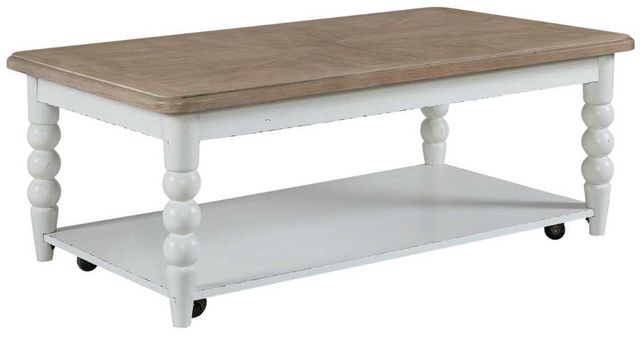 Liberty Furniture Turnberry Park 3-Piece Toasted Oat/Washed White Occasional Table Set-1