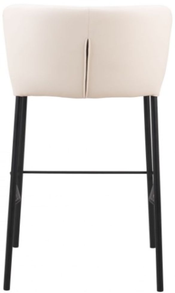 Zuo® Modern Linz Cream Barstool-3