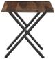 Porter International Designs Manzanita Harvest End Table with Black Y Base-2